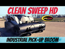 CERTIFIED USED1446 - 72" HD PICK-UP BROOM POLY/STEEL W/WATER KIT & CURB SWEEPER - $6,495 +FREIGHT