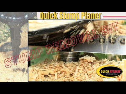 Quick Stump Planer - Stump Removal Bit