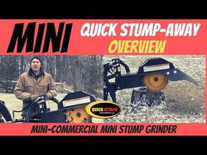 CERTIFIED USED1829 - MINI STUMP GRINDER W/GREEN TEETH - $6,995 +FREIGHT