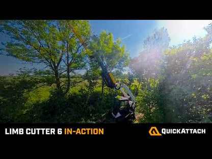 Limb Cutter 6 | Skid Steer & Excavator Brush Trimmer | 72"
