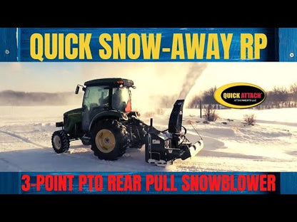 Quick Snow-Away RP - 3-Point PTO Rear Pull Snowblower