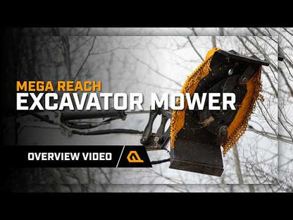 Mega Reach Excavator Mower Video