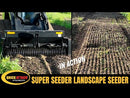 Skid Steer Seeder | Super Seeder Landscape Seeder