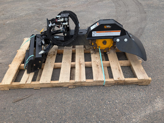 CERTIFIED USED1829 - MINI STUMP GRINDER W/GREEN TEETH - $6,995 +FREIGHT