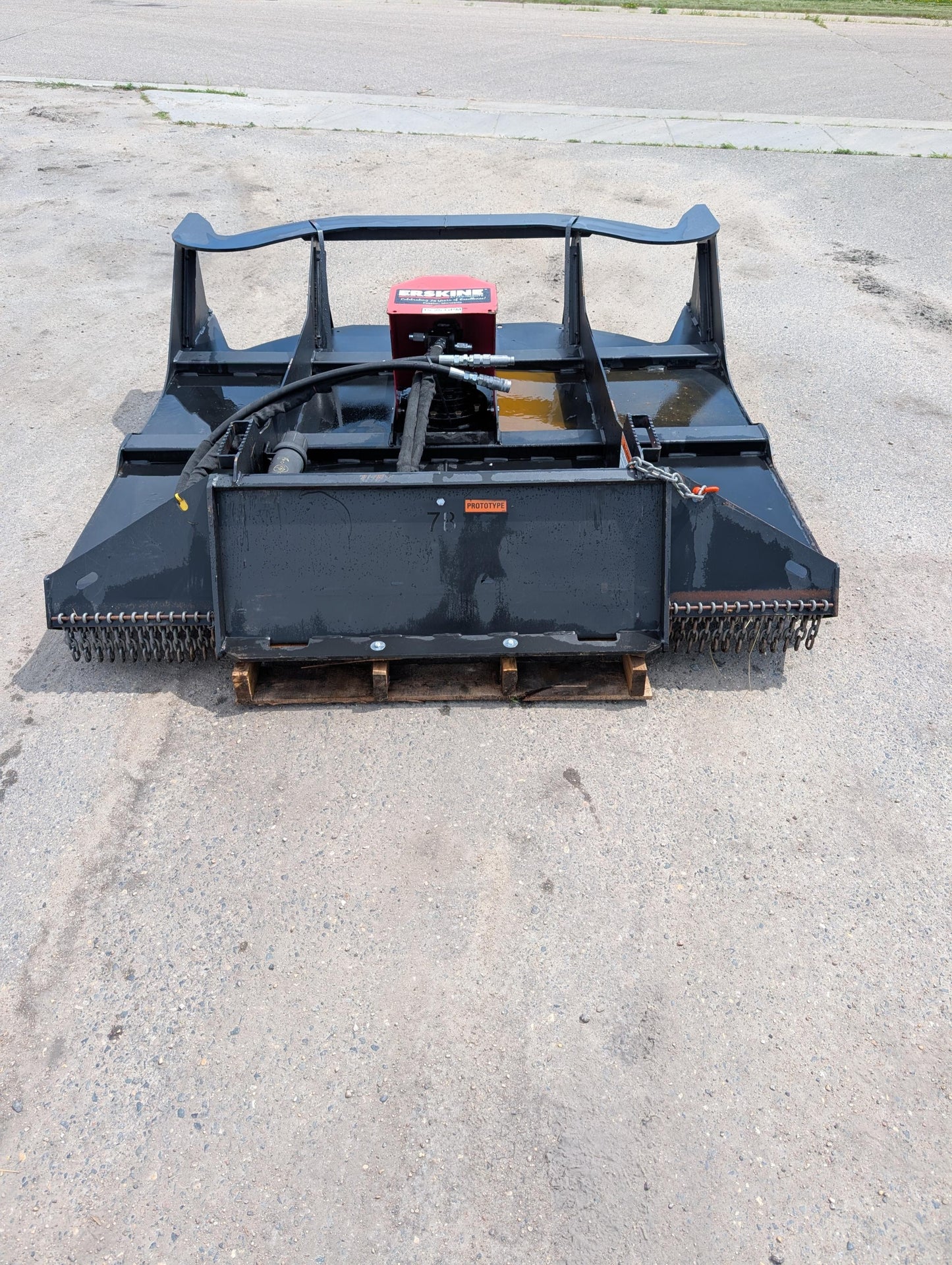 CERTIFIED USED2039 - 78" ERSKINE BCX BRUSH MOWER SF 15-25 GPM - $9,995 +FREIGHT