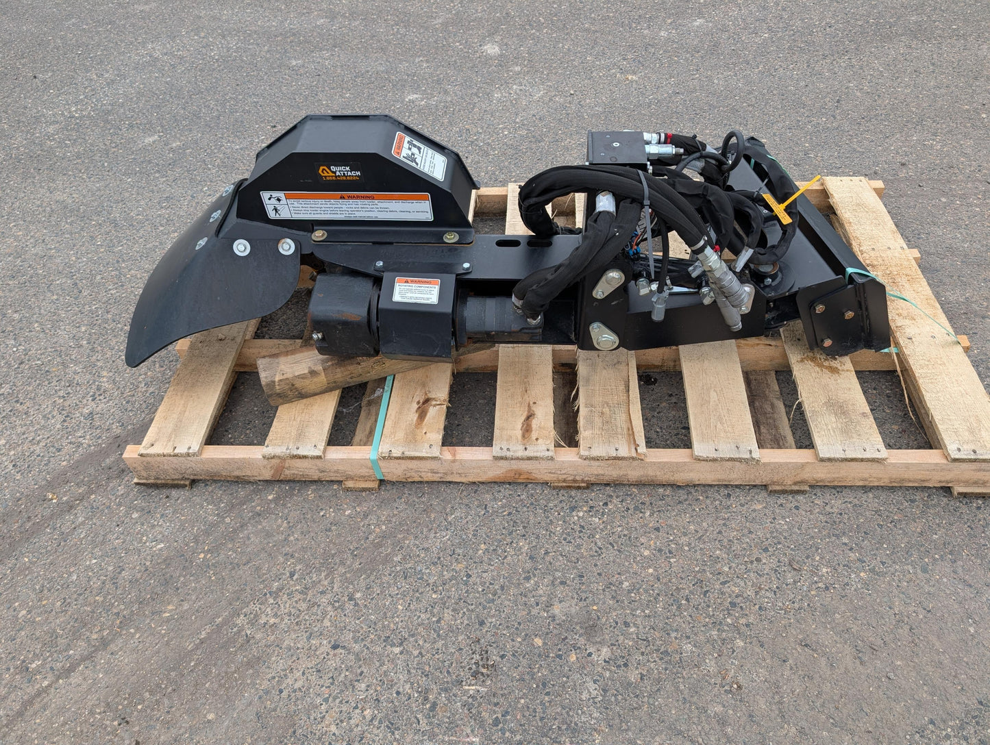 CERTIFIED USED1829 - MINI STUMP GRINDER W/GREEN TEETH - $6,995 +FREIGHT