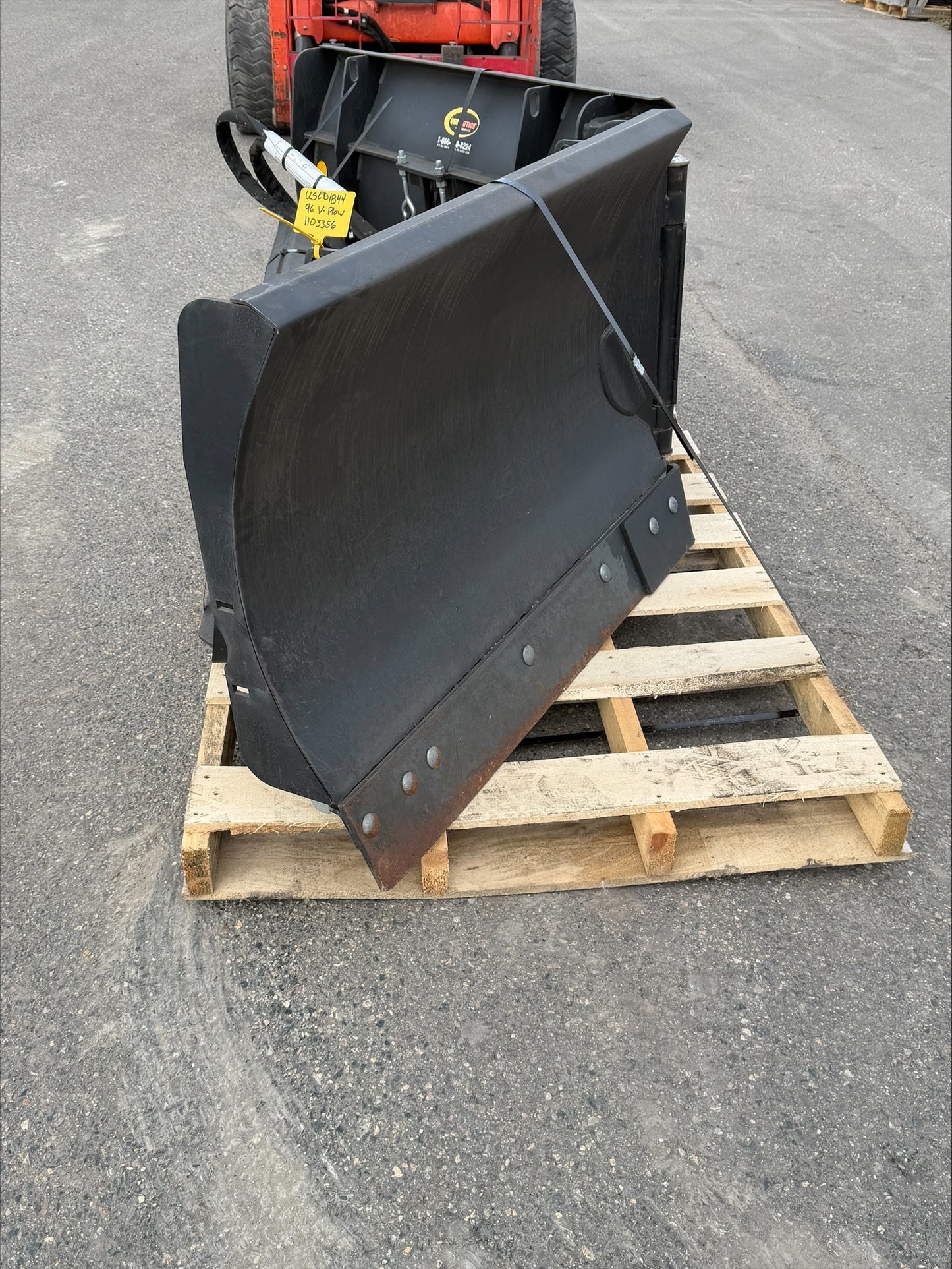 CERTIFIED USED1844 - 96" V-PLOW - $5,895 +FREIGHT