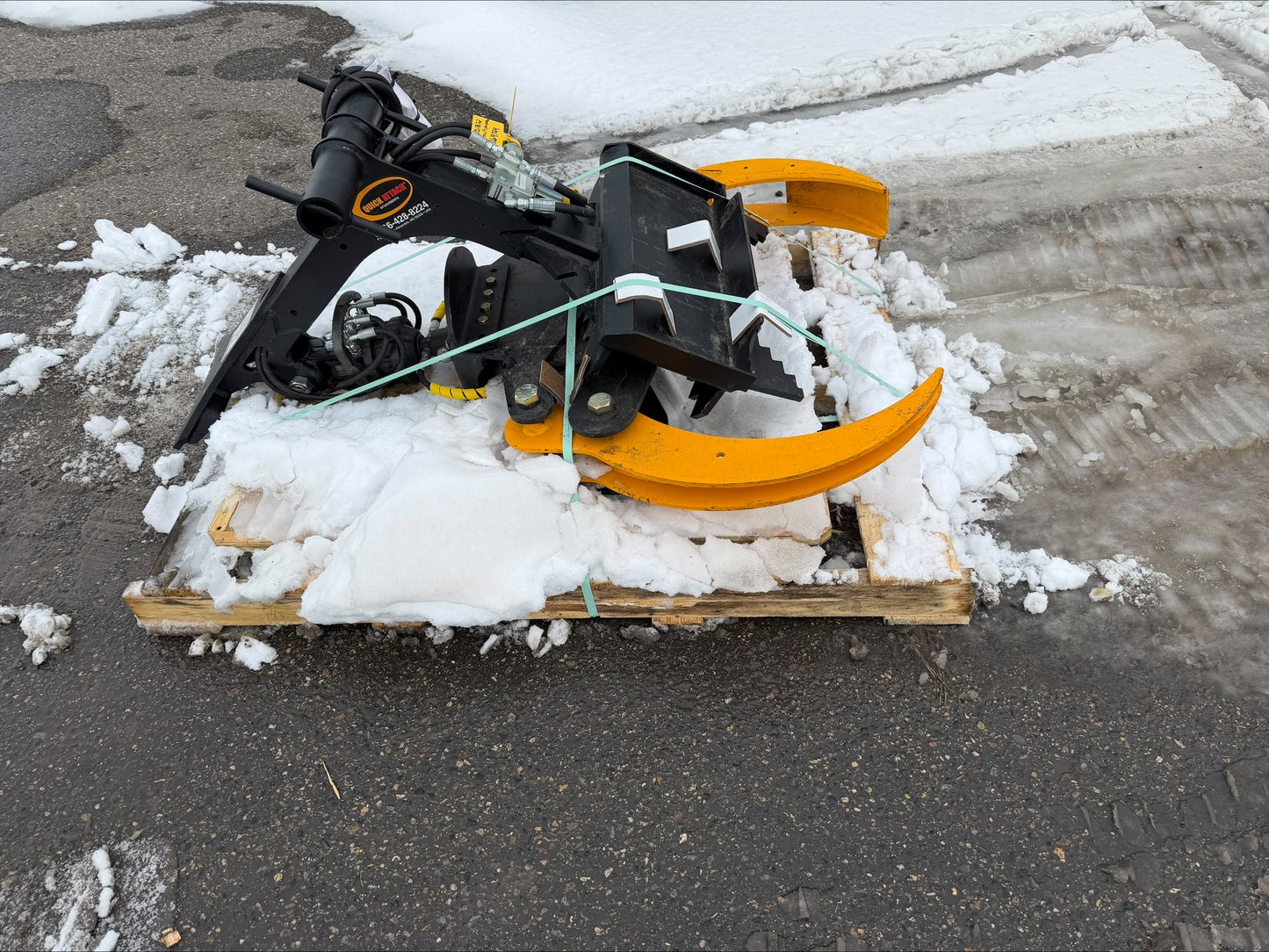 CERTIFIED USED1872 - MINI MULTI-PURPOSE GRAPPLE V2 W/HYDRAULIC ROTATE-CII - $4,595 +FREIGHT