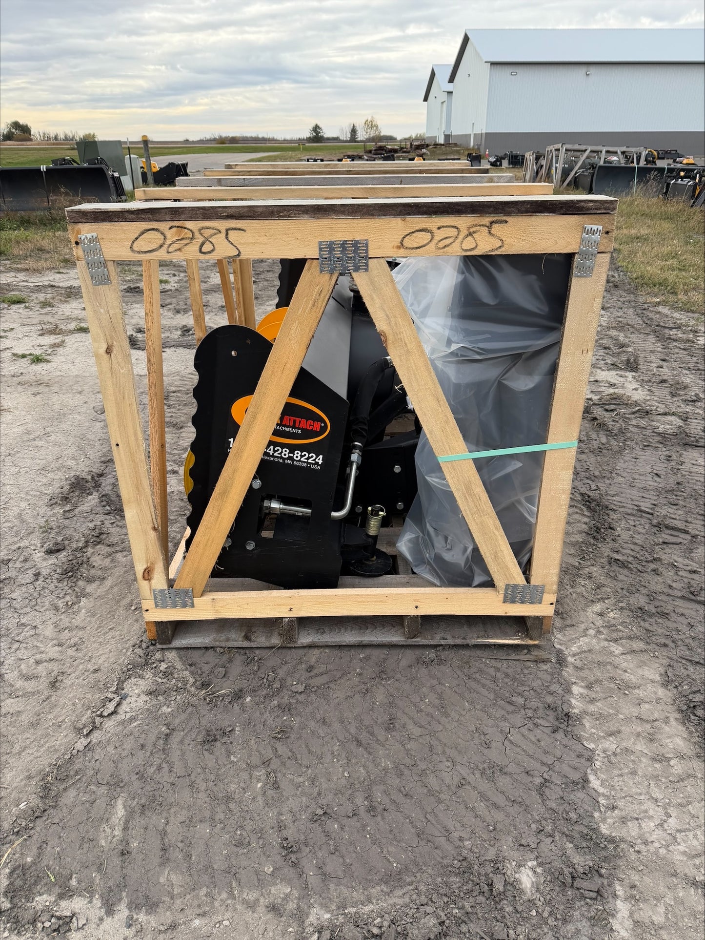 CERTIFIED USED1750 - 72" 2020 SNOWBLOWER 19-21GPM - $6,295 +FREIGHT