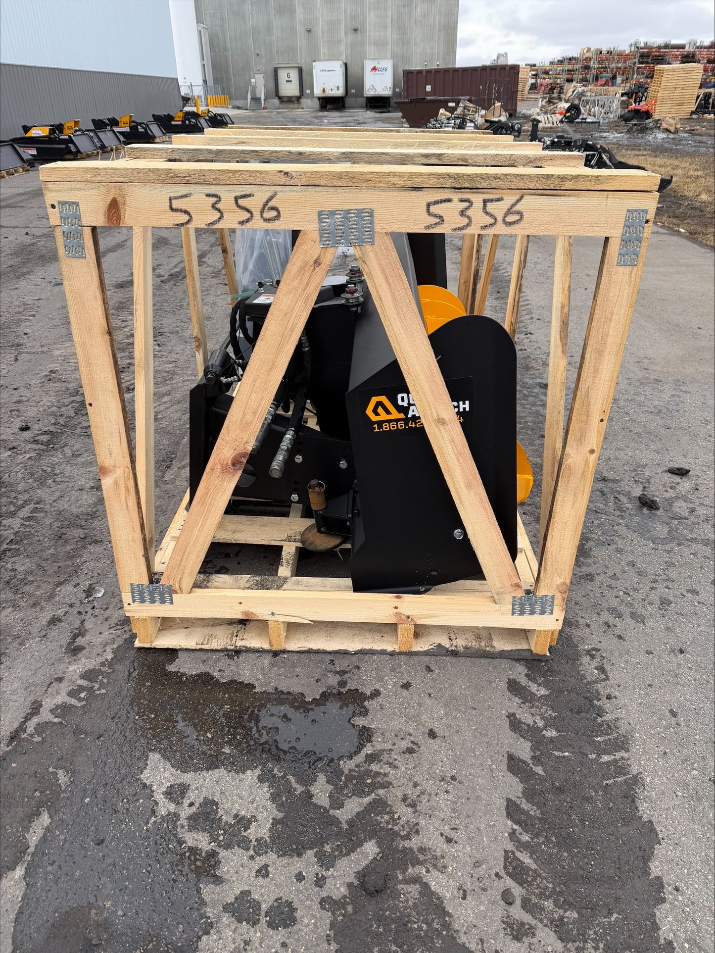 CERTIFIED USED1951 - 72" 2010 SNOWBLOWER 22-25GPM - $5,995 +FREIGHT