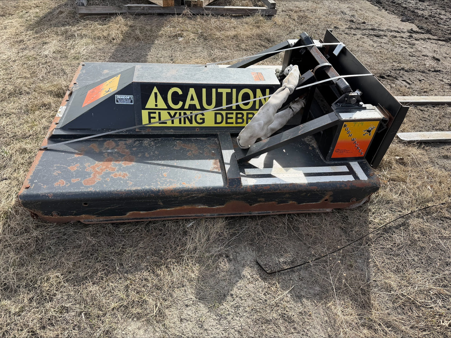 CERTIFIED USED1699 - 60" BRUSH WHACKER MOWER -Was $2995 + freight - Now Save $500 & only $199 freight