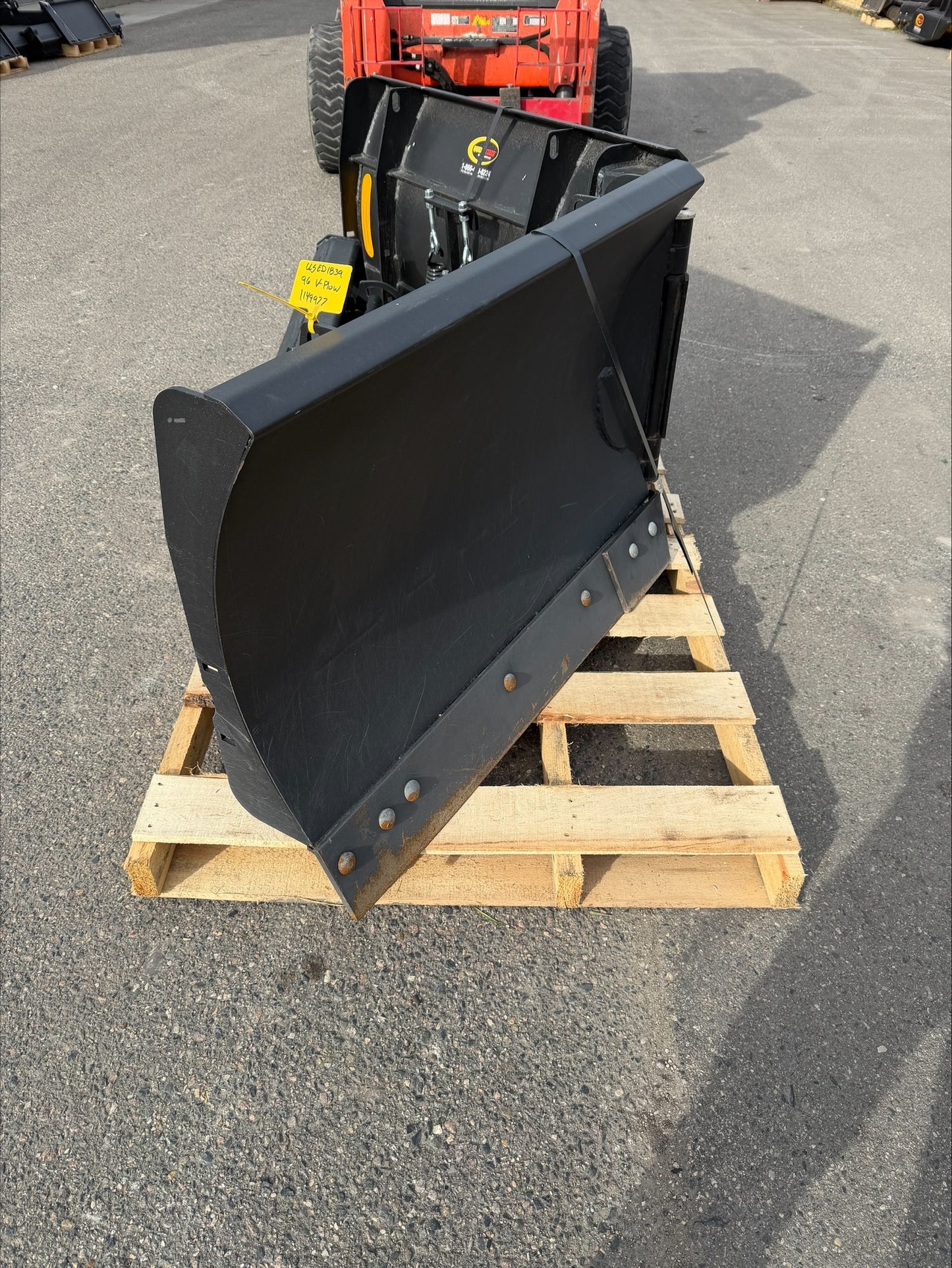 CERTIFIED USED1839 - 96" V-PLOW - $5,995 +FREIGHT