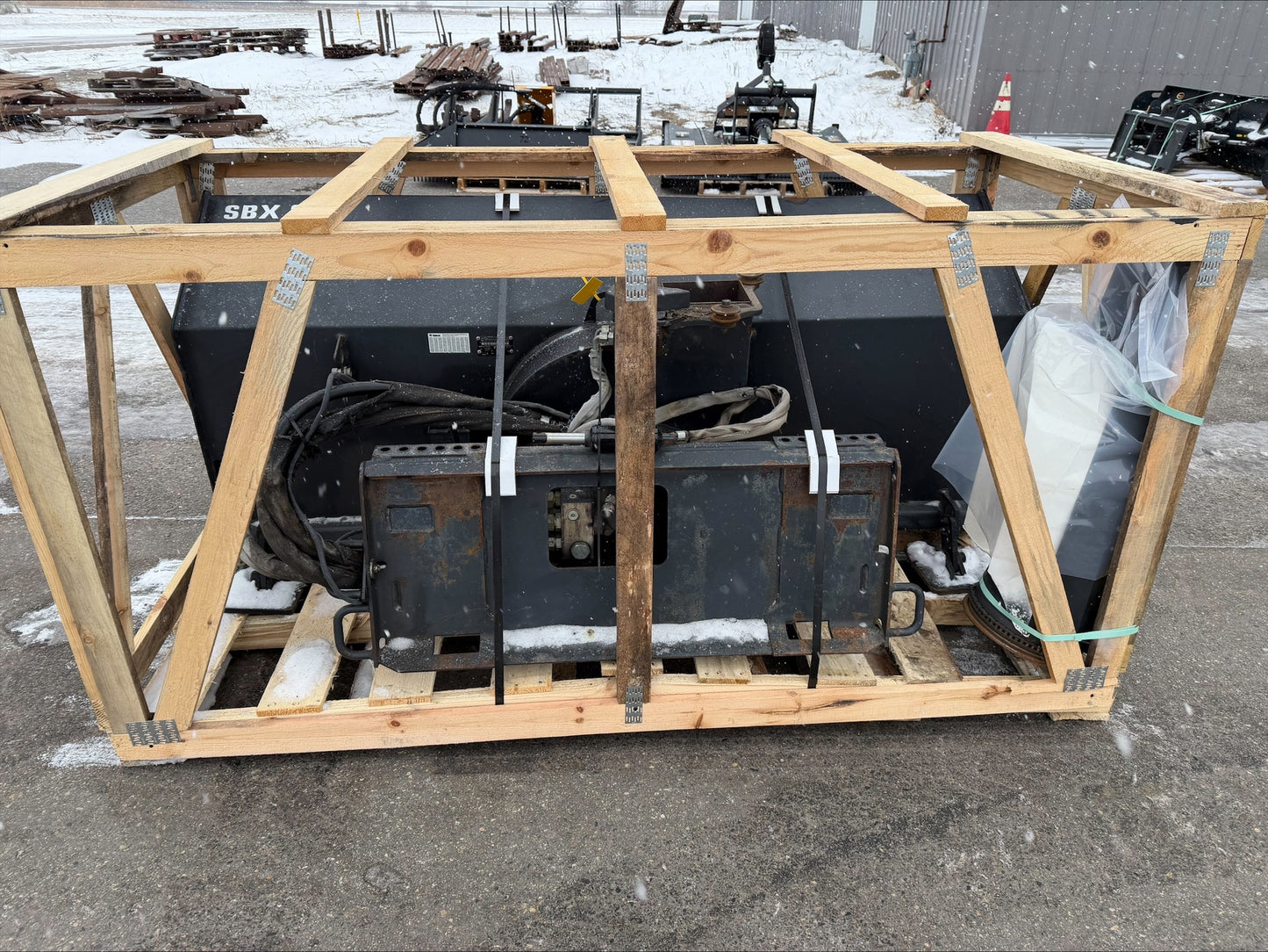 CERTIFIED USED1714 - 84" BOBCAT SB240 SNOWBLOWER - $5,695 +FREIGHT