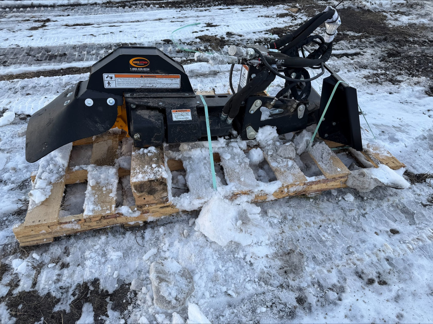 CERTIFIED USED1871 - MINI STUMP GRINDER-BOBCAT MOUNT - $6,595 +FREIGHT