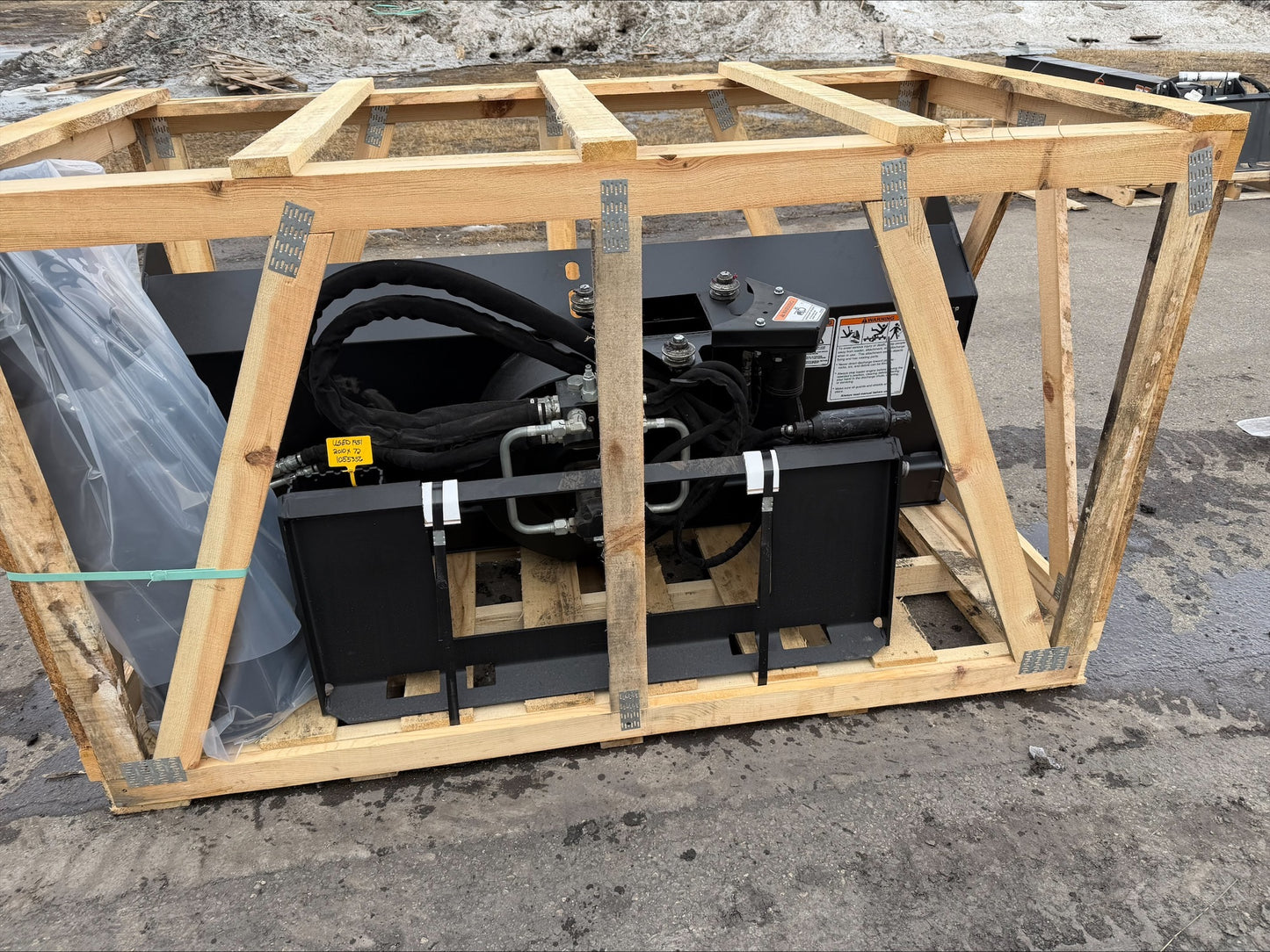 CERTIFIED USED1951 - 72" 2010 SNOWBLOWER 22-25GPM - $5,995 +FREIGHT