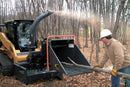 The brush chipper will power through hard wood and soft wood to prevent it from plugging