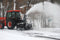 The RP series is a 2-stage blower designed to gather snow efficiently  