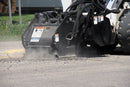Two tools in one; cut asphalt and concrete with the same machine