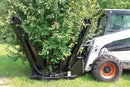 This Tree Spade has full hydraulic controls for in-cab operation and is fully adjustable to fit most skid steers  