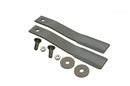 Replacement Blade Package with blades, bolts, nuts, and washers. Blades are two-sided, double life.
