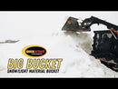 Skid Steer Snow/Light Material Bucket | The Big Bucket™