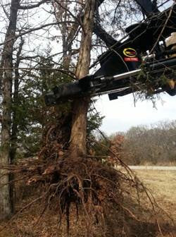 Skid Steer Tree Puller| The Power Claw
